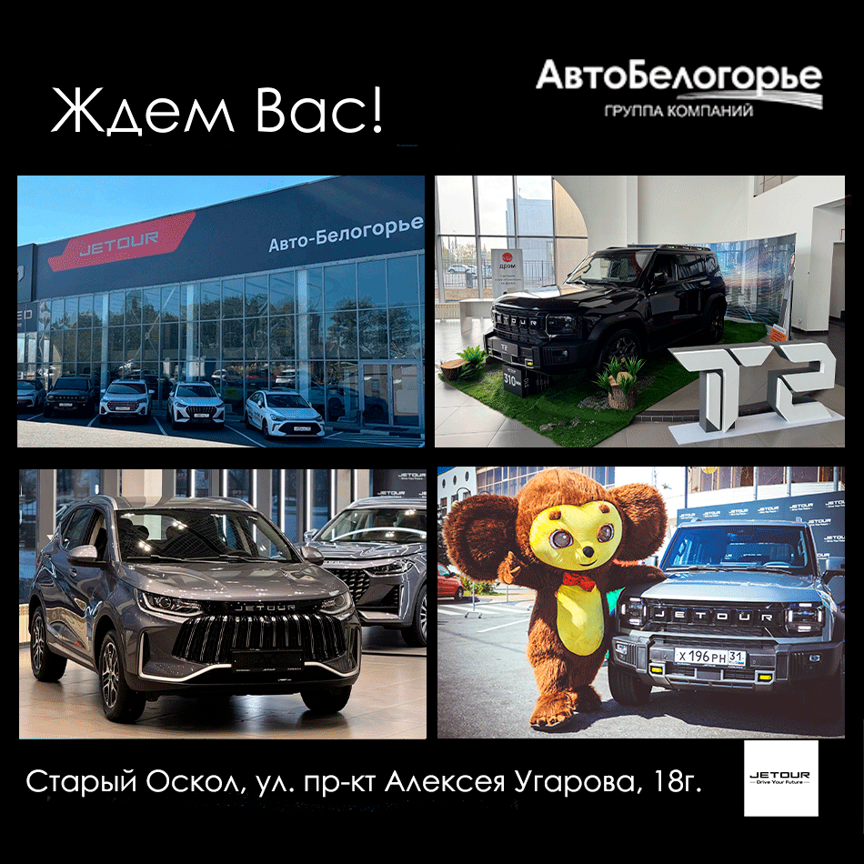 Сфера деятельности ДЦ Jetour Авто-Белогорье - продажа автомобилей, сервисное и гарантийное обслуживание г. Старый Оскол
